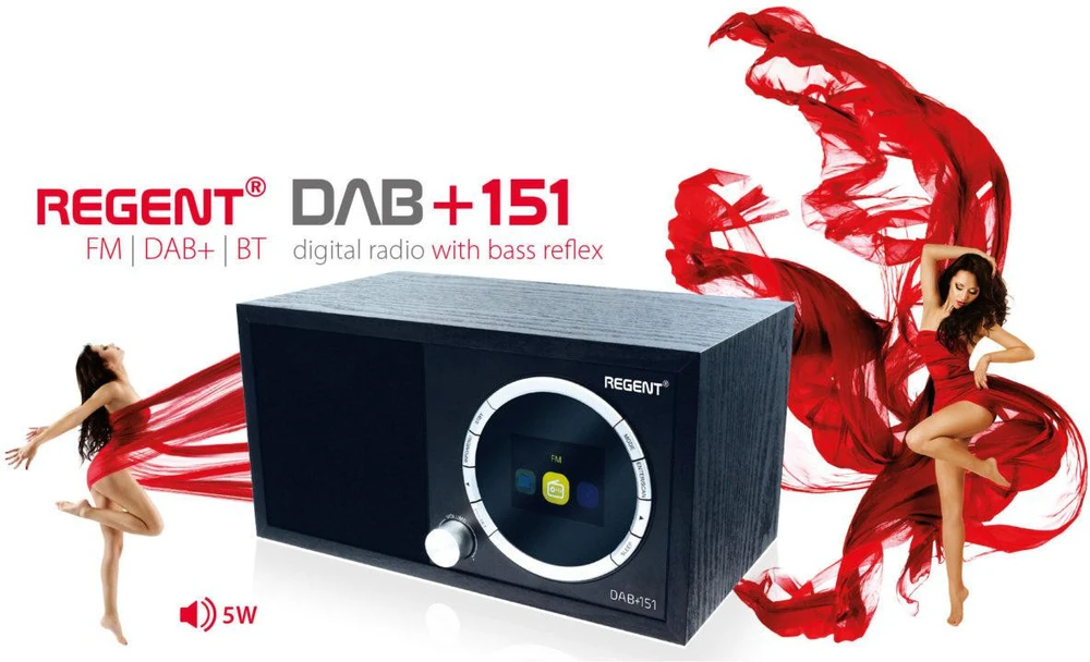 Ferguson Regent DAB+ 151 juoda