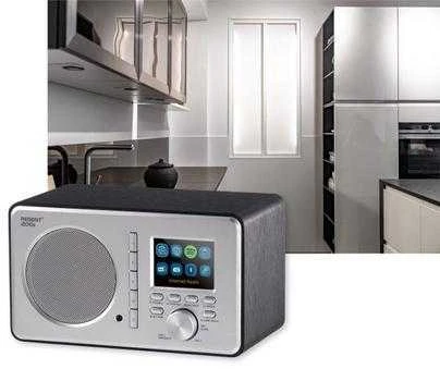 FEG radijas Ferguson Regent i200s (tamsiai pilkas) (Spotify, DAB, FM, USB, AUX IN, Bluetooth)