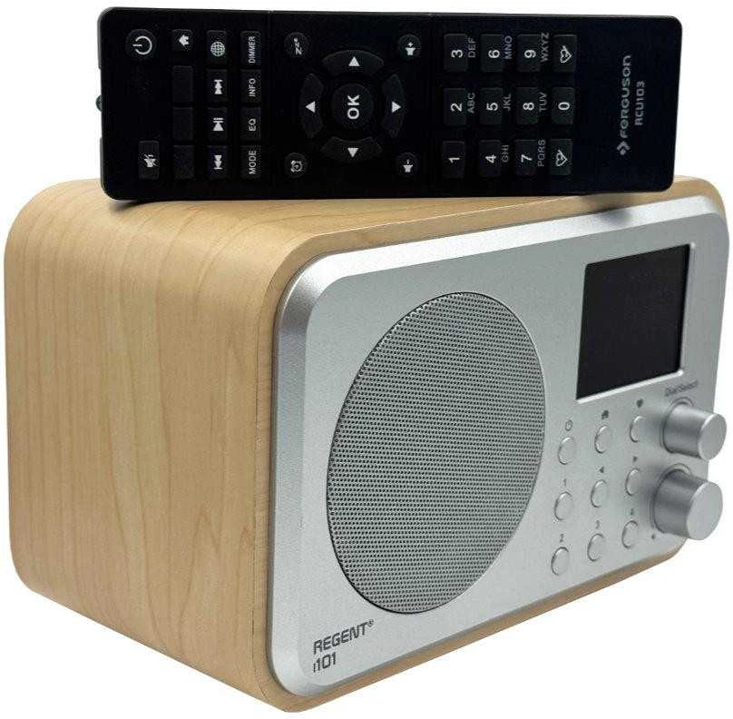 FEG Radio internetowe Ferguson Regent i101 | DAB+ | FM RDS / Akumuliatorius 2000 mAh (Jasne Drewno)