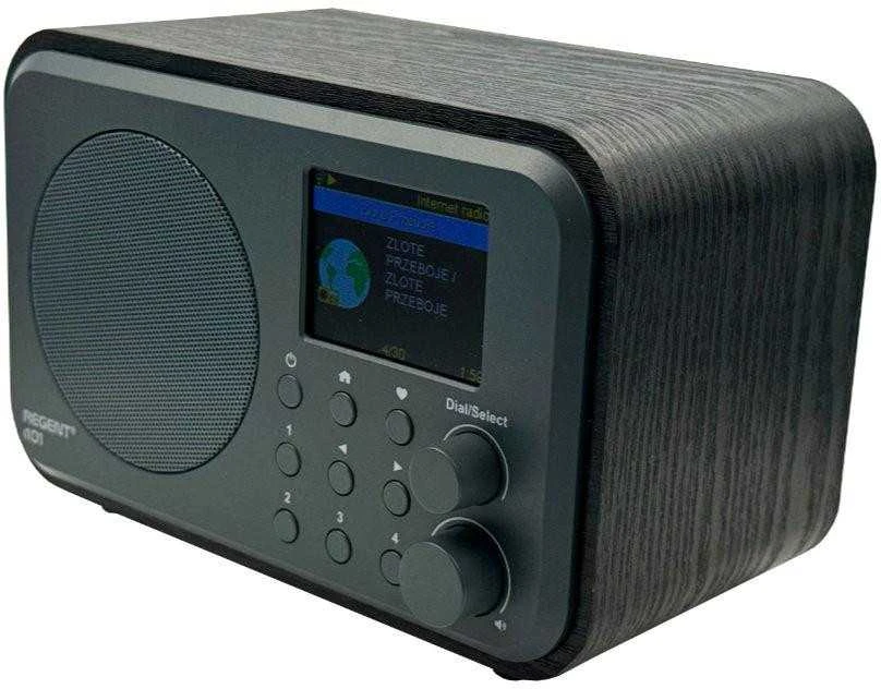 FEG Radio internetowe Ferguson Regent i101 | DAB+ | FM RDS / Akumuliatorius 2000 mAh (Juoda)