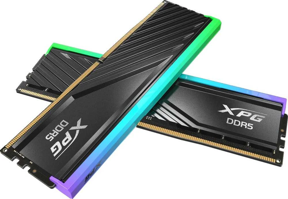 XPG Lancer Blade DDR5 atmintis su RGB apšvietimu