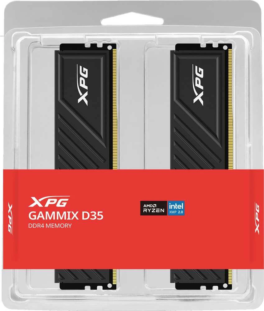 RAM ADATA | GAMMIX D35 | DDR4 | 3200 MHz | Kompiuteriai/serveriai | Registracijos Nr. | ECC Nr.