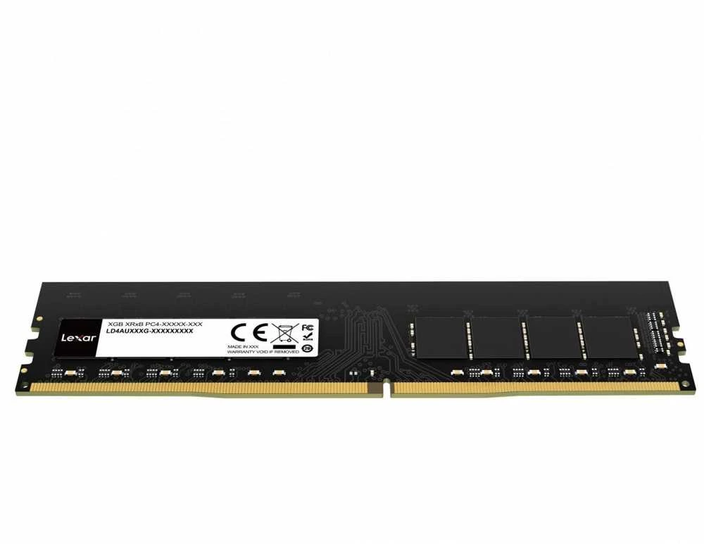 Lexar 16GB DDR4 operatyvioji atmintis su juoda plokšte