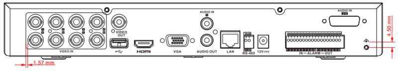 AHD, HD-CVI, HD-TVI, CVBS, IP REGISTRATORIUS IDS-7208HQHI-M1/XT/4A+8/4ALM 8 KANALŲ AcuSense Hikvision