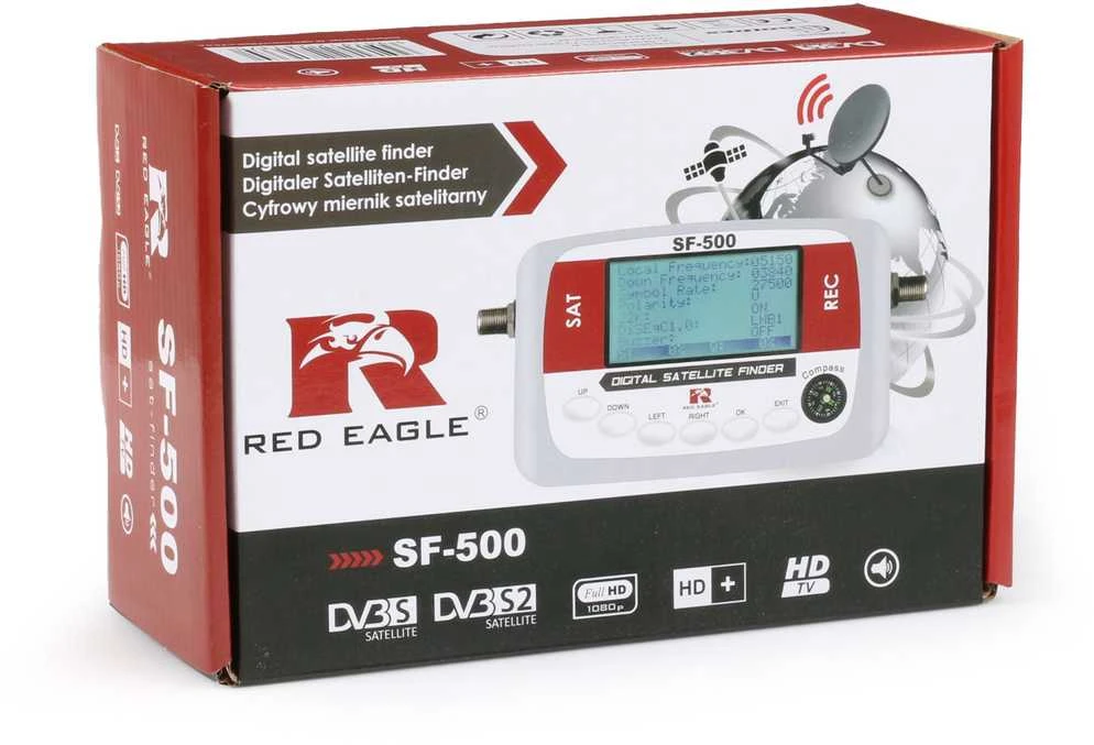 Red Eagle Raudona Eagle SF-500 Raudona Eagle SKAITMENINIS SAT MATAVIMAS