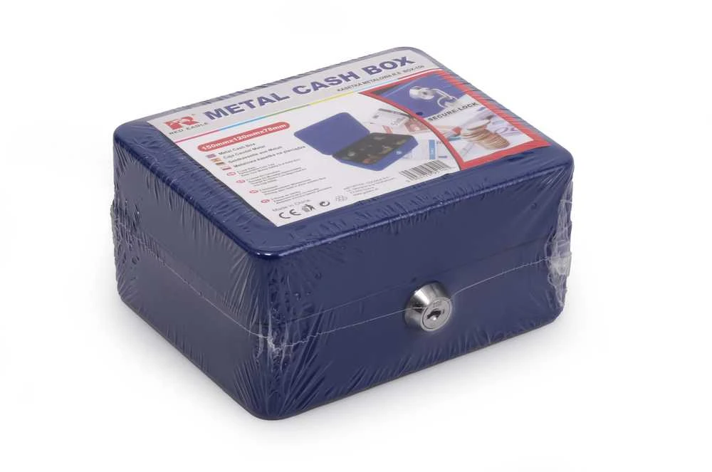 Red Eagle METALINĖ KASETĖ PINIGAMS BOX-150