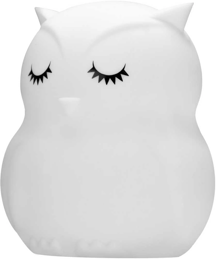 Lubinis šviestuvas Silikoninė LED Lempa - Redleaf Silly Owl