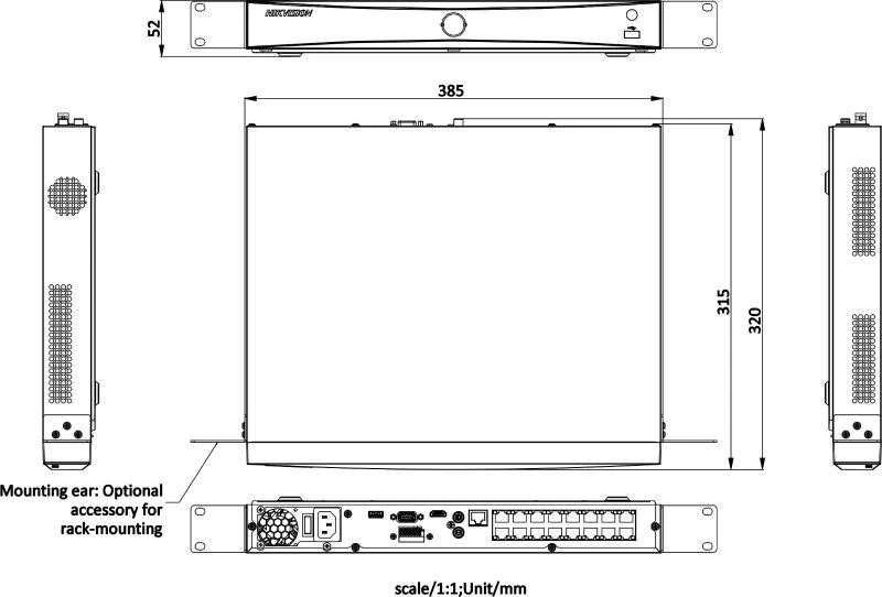 Hikvision DS-7616NXI-K2/16P D PL - IP kamera
