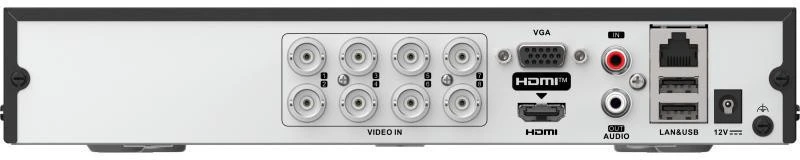 Hikvision Pro Series IDS-7208HQHI-M1/T skaitmeninis vaizdo įrašymo įrenginys (DVR) Juoda