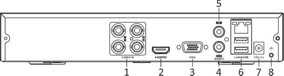 „Carruzzo 5-in-1 Hilook“ 4 kanalų 5MP DVR-204Q-M1 (E)