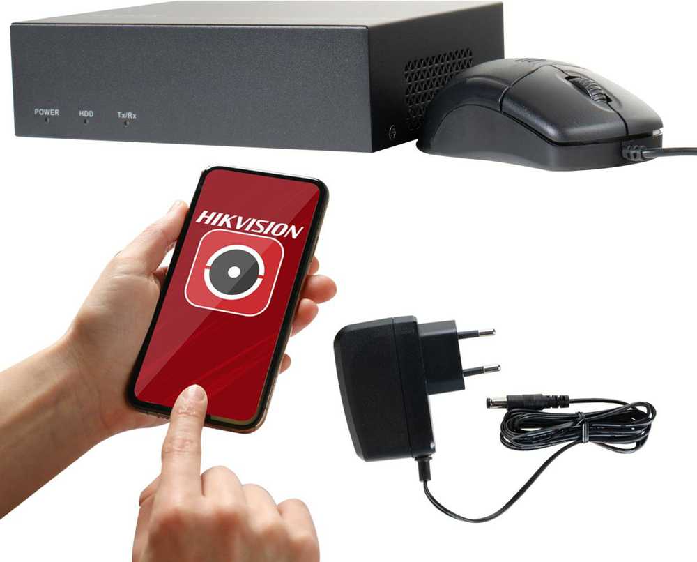 Hilook by Hikvision 5 viename įrašymo įrenginys 4 kanalų 2MP SSD-DVR-2MP