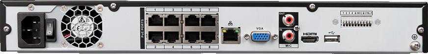 Bcs linija BCS-L-NVR0802-A-4KE-8P(2)