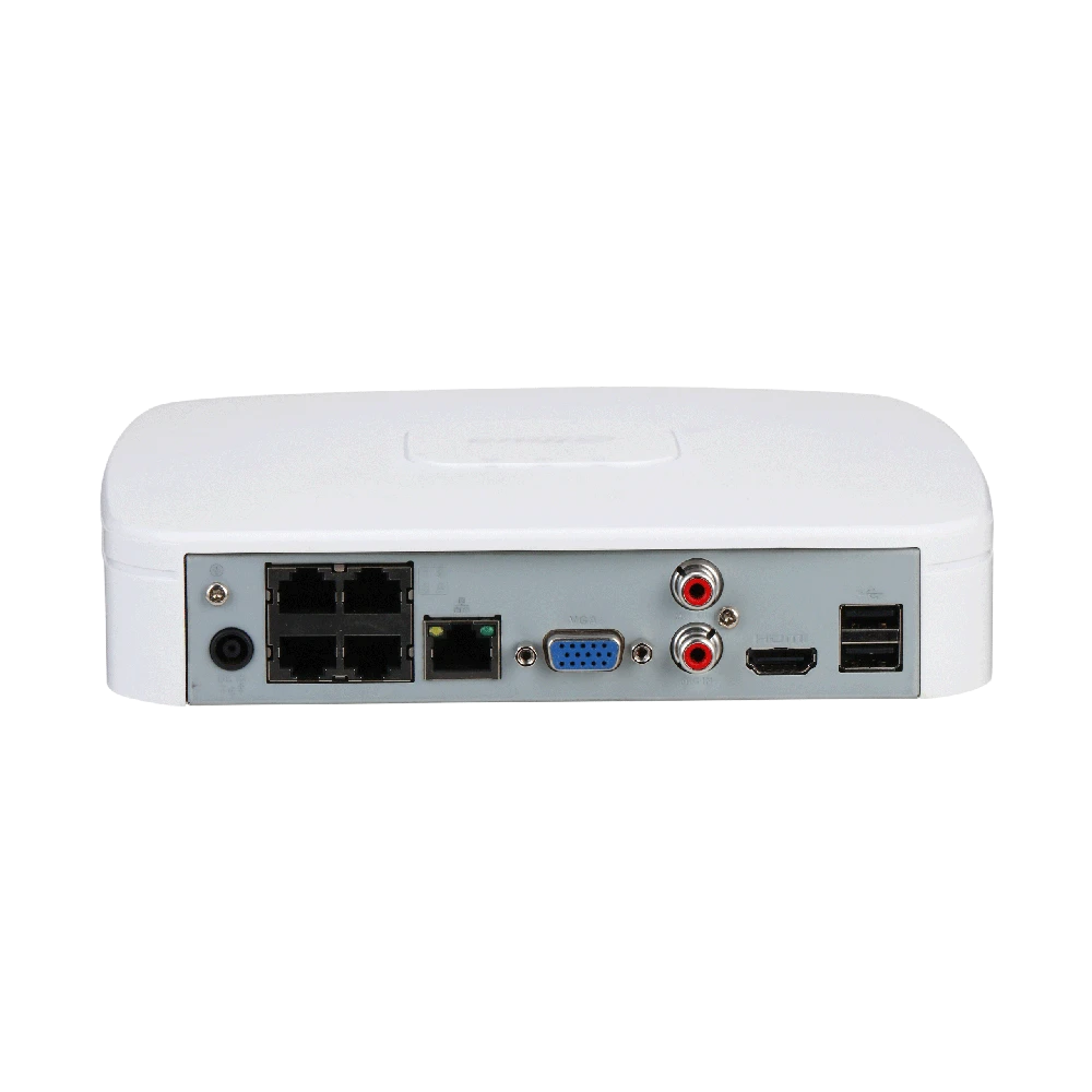 IP REGISTRATORIUS NVR4104-P-EI 4 KANALAI, 4 PoE WizSense DAHUA