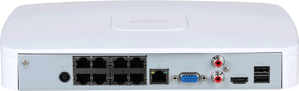 IP REGISTRATORIUS NVR4108-8P-EI 8 KANALŲ, 8 PoE WizSense DAHUA
