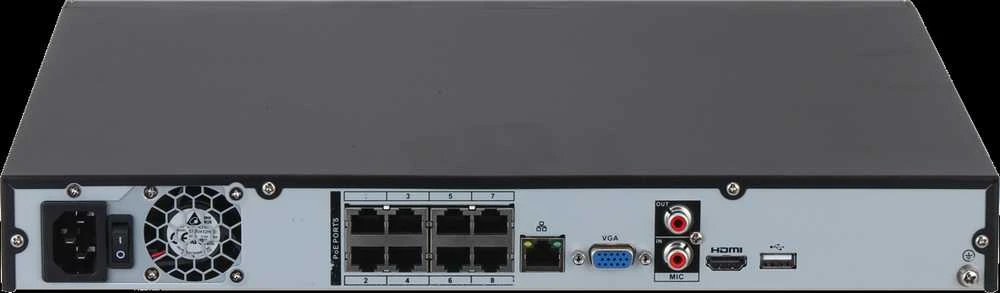 IP REGISTRATORIUS NVR4208-8P-4KS3 8 KANALŲ, 8 PoE DAHUA
