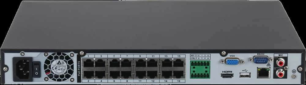 IP REGISTRATORIUS NVR4216-16P-4KS3 16 KANALŲ, 16 PoE DAHUA