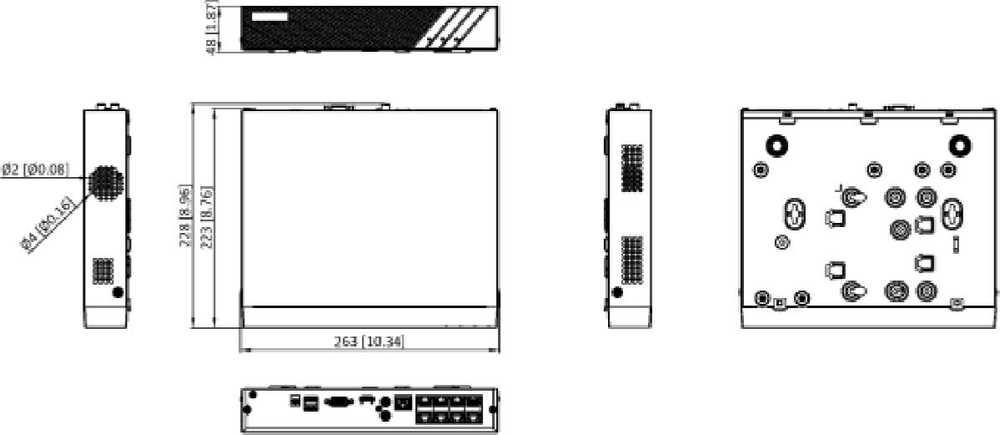 IP įrašymo įrenginys Hikvision DS-7608NI-Q1/8P(E)