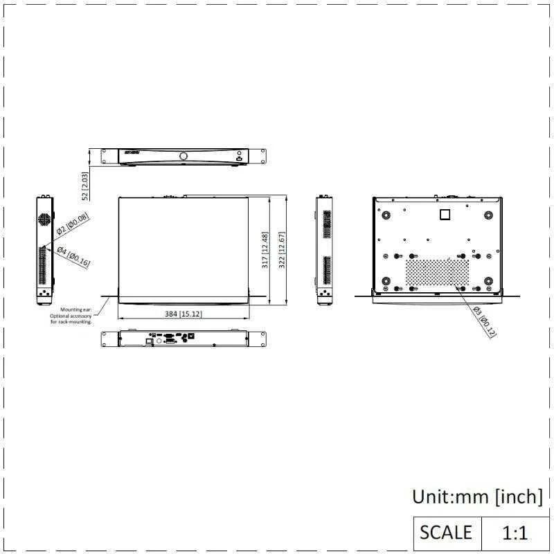 Vaizdo įrašymo įrenginys Hikvision NVR DS-7616NXI-I2/VPro