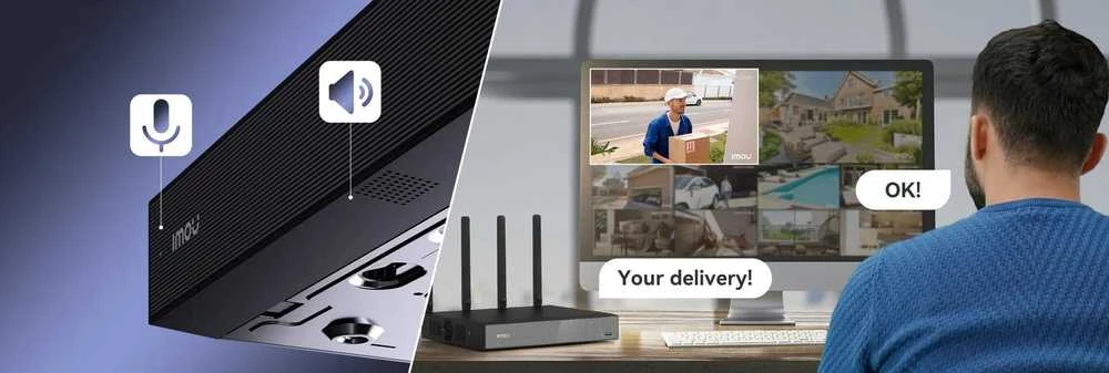 IMOU N118W 18-Channel IP Video Recorder