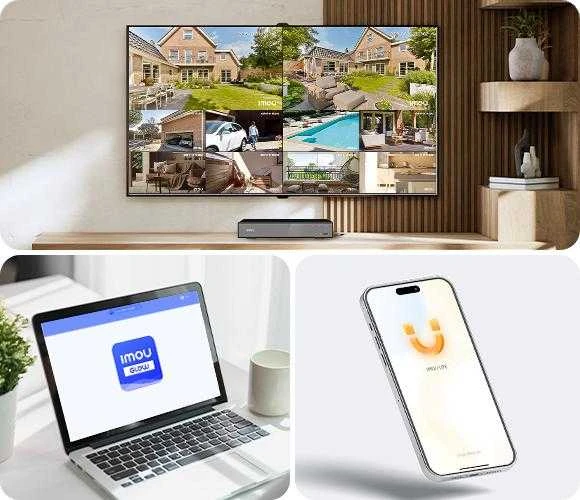 IP įrašymo įrenginys Imou NVR-N110-8A0E-P 10 kanalų