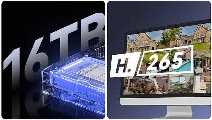 IP įrašymo įrenginys Imou NVR-N110-8A0E-P 10 kanalų