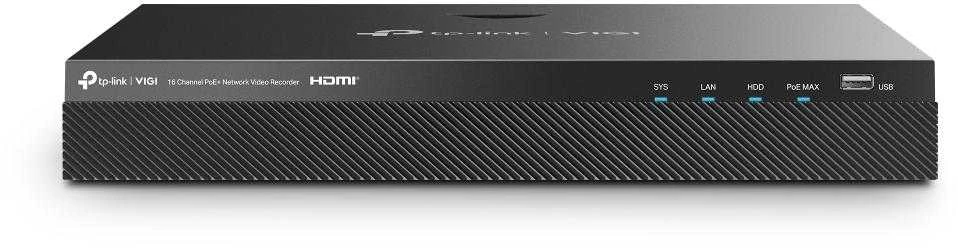 TP-LINK | PoE+ tinklo vaizdo įrašymo įrenginys | VIGI NVR2016H-16MP | 2 | 16 kanalas