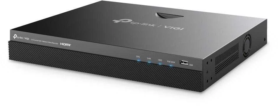 TP-LINK | PoE+ tinklo vaizdo įrašymo įrenginys | VIGI NVR2016H-16P | 2 | 16 kanalas