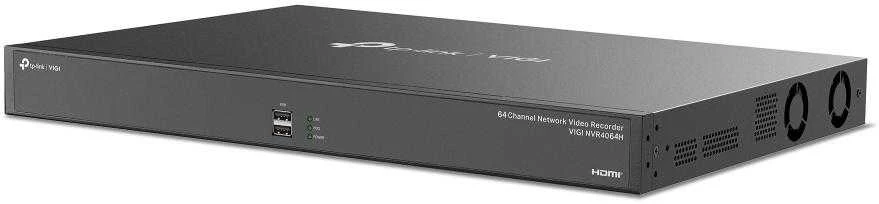 TP-Link VIGI NVR4064H tinklo vaizdo įrašymo įrenginys (NVR), juodas