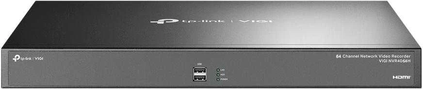 TP-Link VIGI NVR4064H tinklo vaizdo įrašymo įrenginys (NVR), juodas