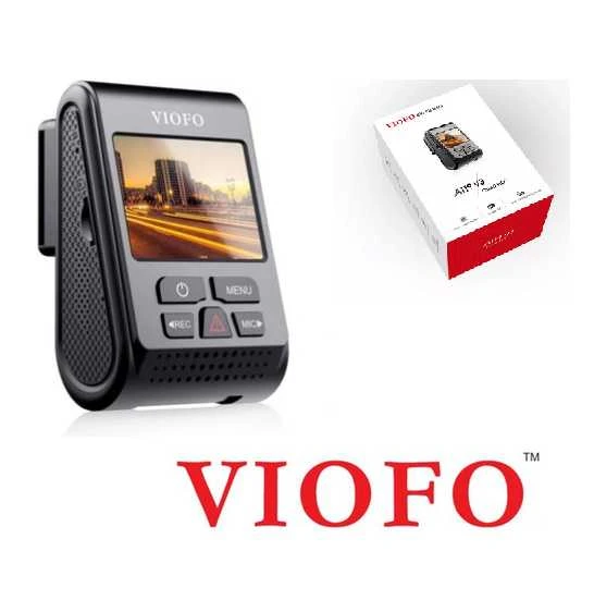 Vaizdo Registratorius - Viofo A119 V3, Juodas
