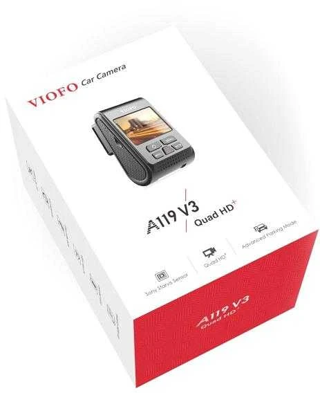 Vaizdo Registratorius - Viofo A119 V3, Juodas