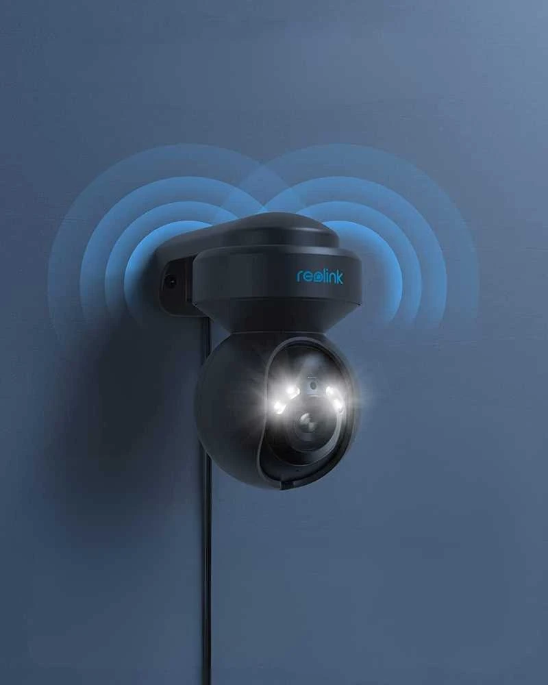 Reolink | Išmanioji WiFi kamera su judesio prožektoriais | E serija E540 | PTZ | 5 MP | 2.8-8/F1.6 | IP65 | H.264 | Micro SD, maks. 512 GB