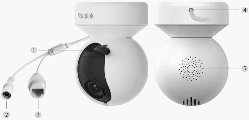 Tinklo kamera Reolink E1 Outdoor 124.46 CHF