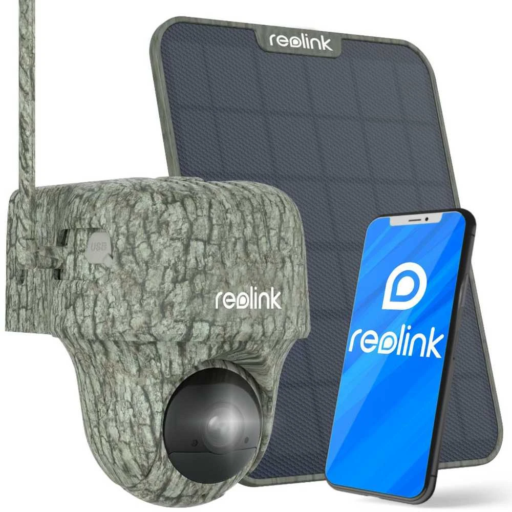 Reolink | Medžioklės kamera su saulės baterija | Go serija G450 | PTZ | 8 MP | Fiksuota | Micro SD, maks. 128 GB