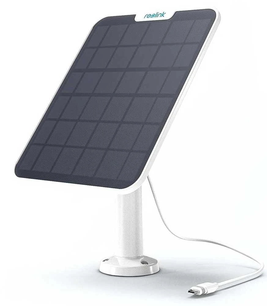 Saulės kolektorius Reolink SP2-W, IP65, Baltas