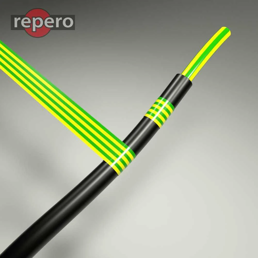 REPERO 701 izoliacinė juosta geltona 19 mm x 20 m