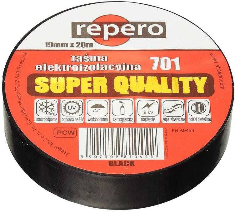 Blue Line REPERO 701 pilka izoliacinė juosta 19 mm x 20 m