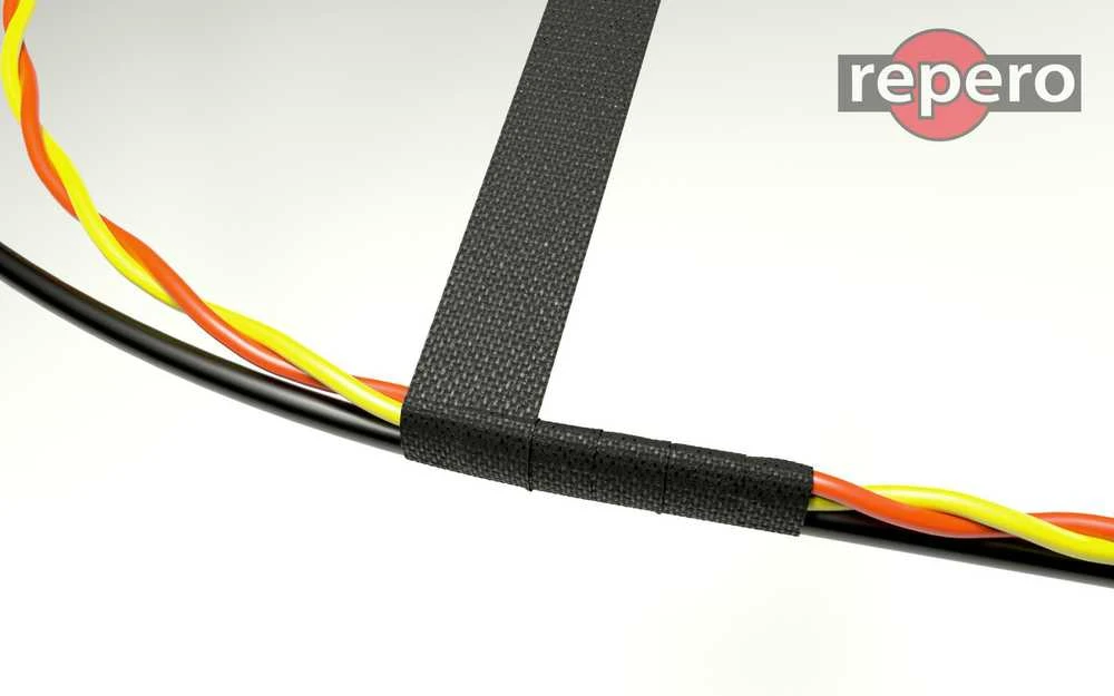 Blue Line REPERO 734 MONTAŽO JUOSTA, ŠAFRONO SPALVA 19 MM x 25 M
