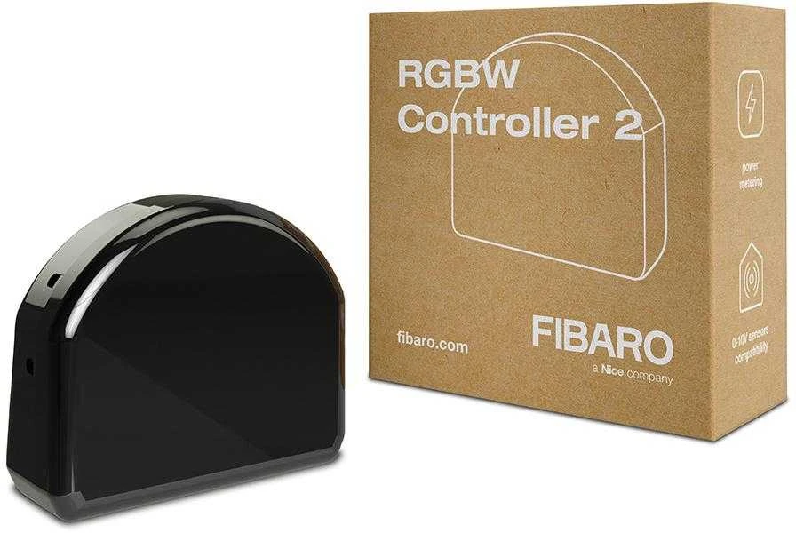 Fibaro | RGBW Controller | Z-Wave Plus | Juodas