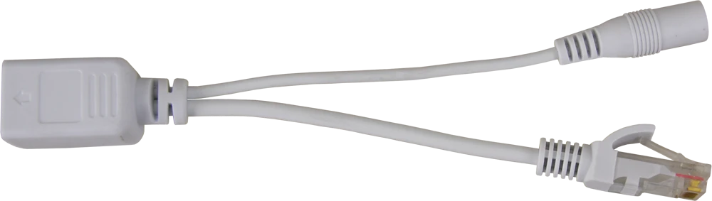 Pulsar P-POE1 PoE adapteris, RJ45 ir 2.1/5.5 jungtys