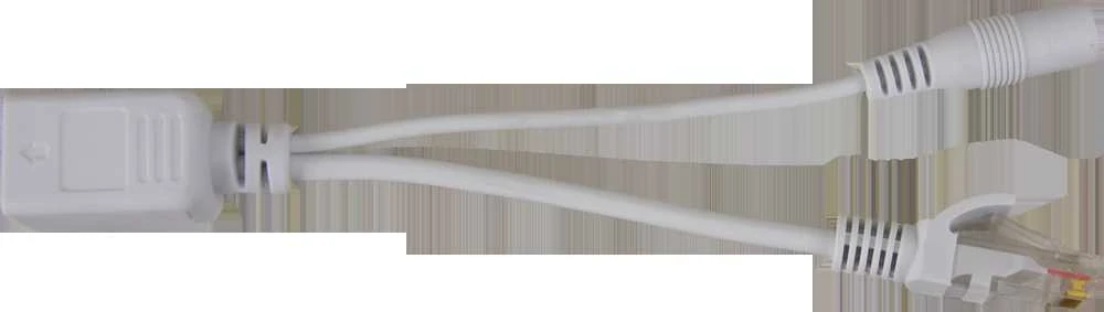 Pulsar P-POE1 PoE adapteris, RJ45 ir 2.1/5.5 jungtys