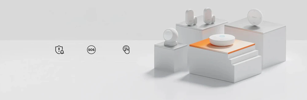 IMOU išmanusis signalizacijos saugos rinkinys (KIT-IOT-HomeAlarmKit-EU-5-M)