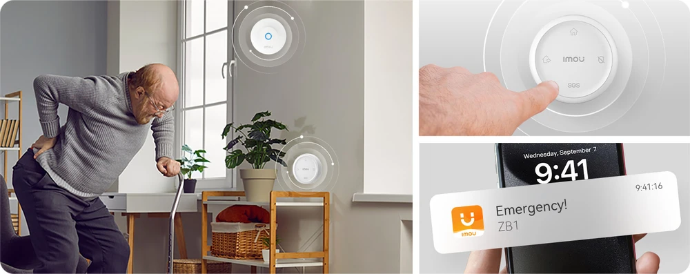 IMOU išmanusis signalizacijos saugos rinkinys (KIT-IOT-HomeAlarmKit-EU-5-M)