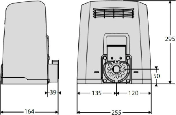 Rinkinys BFT DEIMOS ULTRA BT B400 EE komplektas su 400 kg stabdžių pakuote