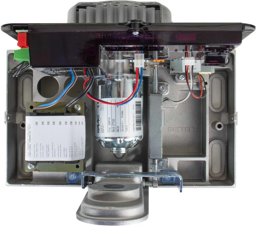 PAVARA STUMDOMIEMS VARTAMS FAAC-CYCLO-24V-C720/KIT - PRADINIS RINKINYS