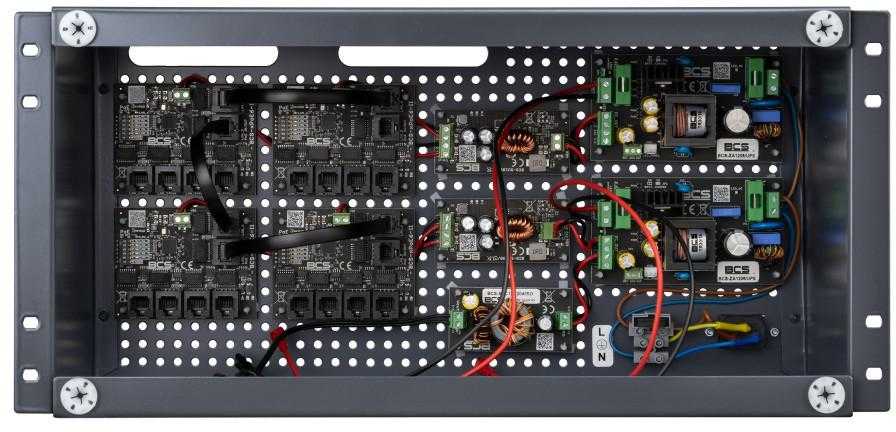 Šakotuvas Bcs Power BCS-UPS/IP16/E-S/RACK5U