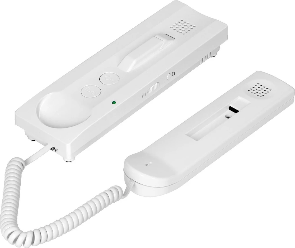 Orno ATIN, vienos šeimos domofono komplektas, 2 laidų, RFID, baltas