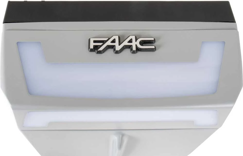 FAAC D1000 FDS garažo vartų komplektas su 3 m dviejų dalių Kevlaro bėgeliu