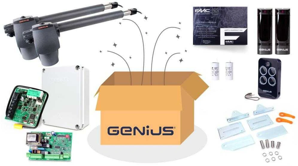 Genius G-Bat 400 pavaros rinkinys 8 m ilgio dvivėriams vartams
