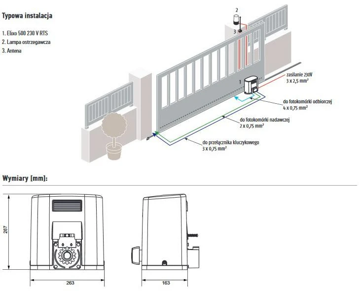 Rinkinys Somfy Elixo 3S+ M IO komforto paketas 600 kg stumdomiems vartams